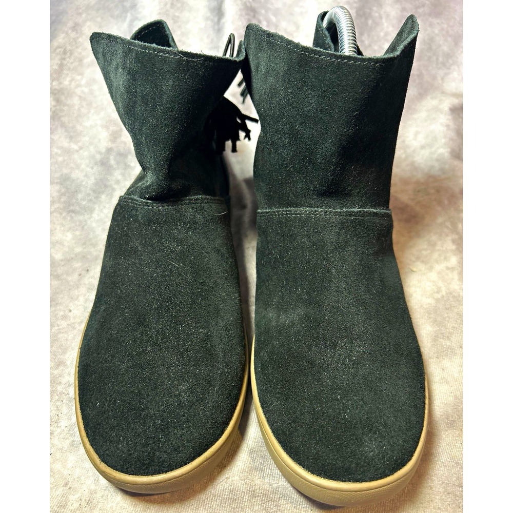 Koolaburra by UGG Women's 9 Black Suede Tassel Ankle Boots Sneaker NWOB